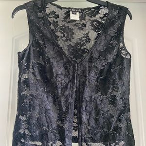Bebe lace vest